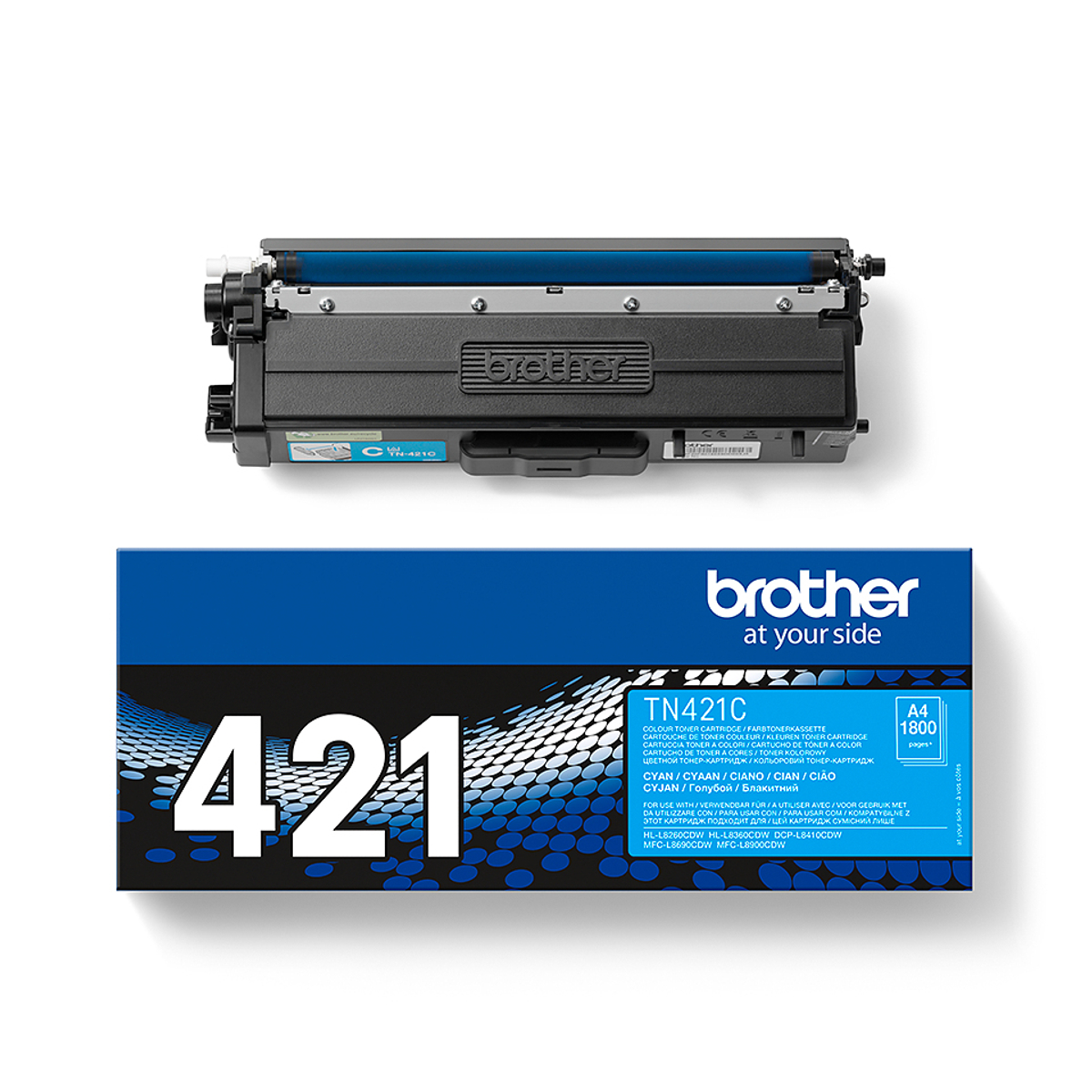 TN421C Cyan 1.8k Pages Toner