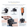 Desk Mount Dual Monitor Arm - 32in VESA