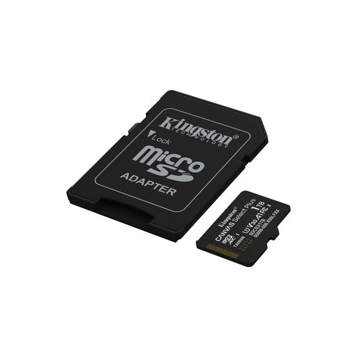 1TB microSDXC Gen3 150MBs A1Card+Adapter