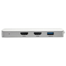 USB C Docking Station w/ HUB 2X HDMI VGA