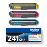 TN241CMY CMYK MultiPack 1.4k Pages Toner