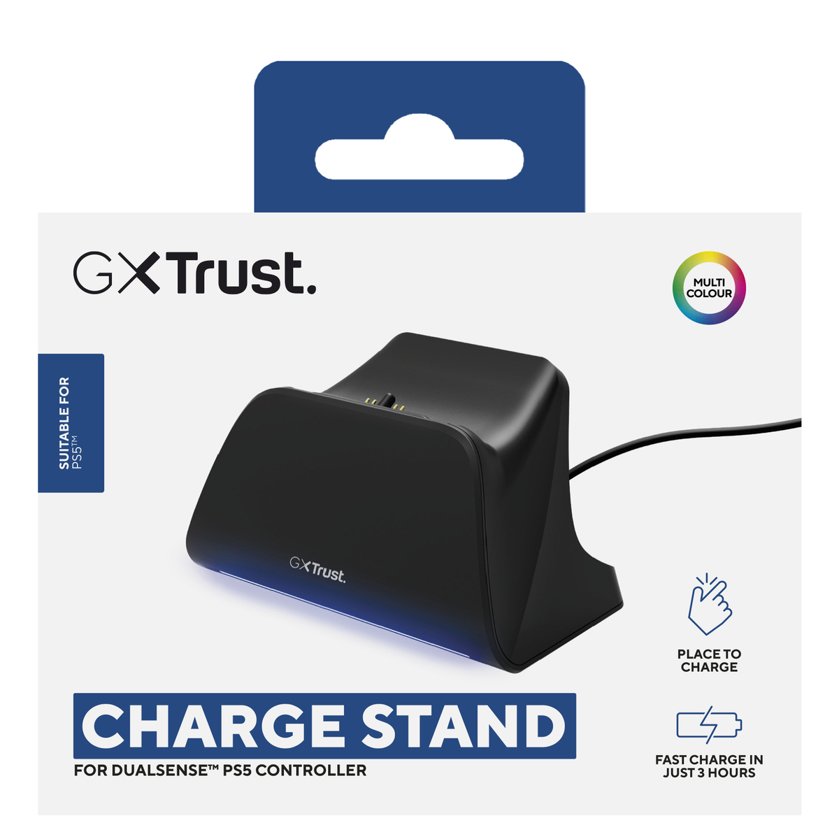 GXT 255 Charge Stand - PS5 Control-BLK