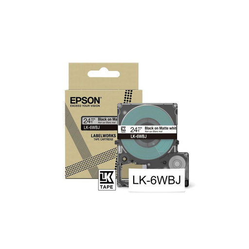 Matte White/Black 24mm LK-6WBJ