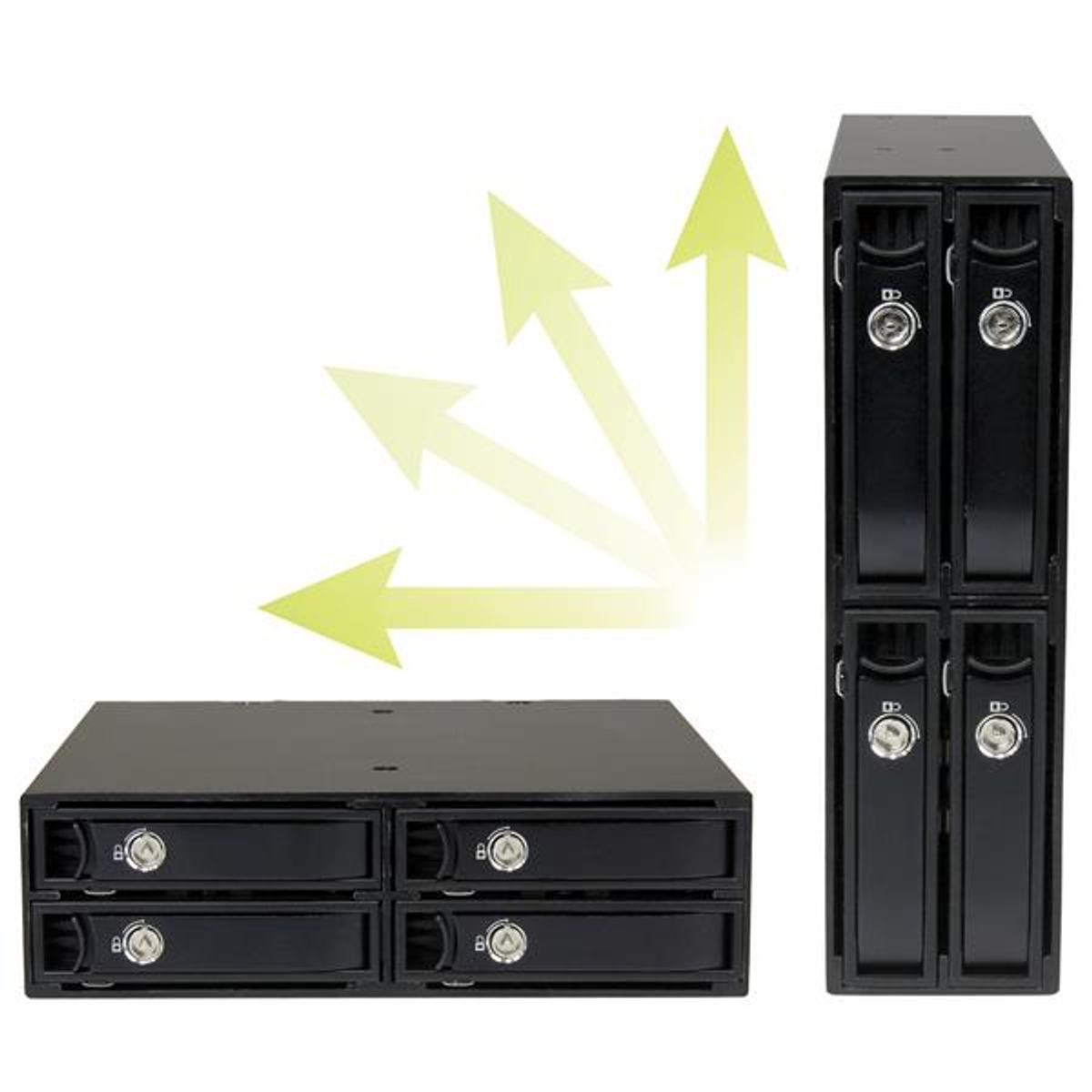 4-bay mobile rack backplane SATA/SAS