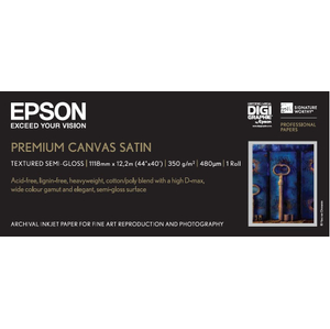 Epson, 44 x 12.2m Premium Canvas Satin