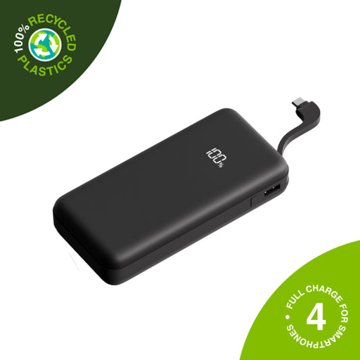 Juice Powerbank 4 ECO Integrated Black