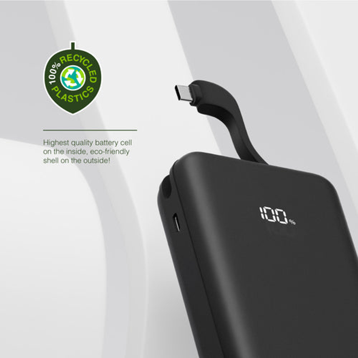 Juice Powerbank MAX ECO Integrated Black