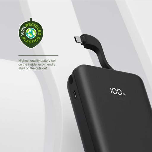 Juice Powerbank 4 ECO Integrated Black