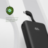 Juice Powerbank MAX ECO Integrated Black