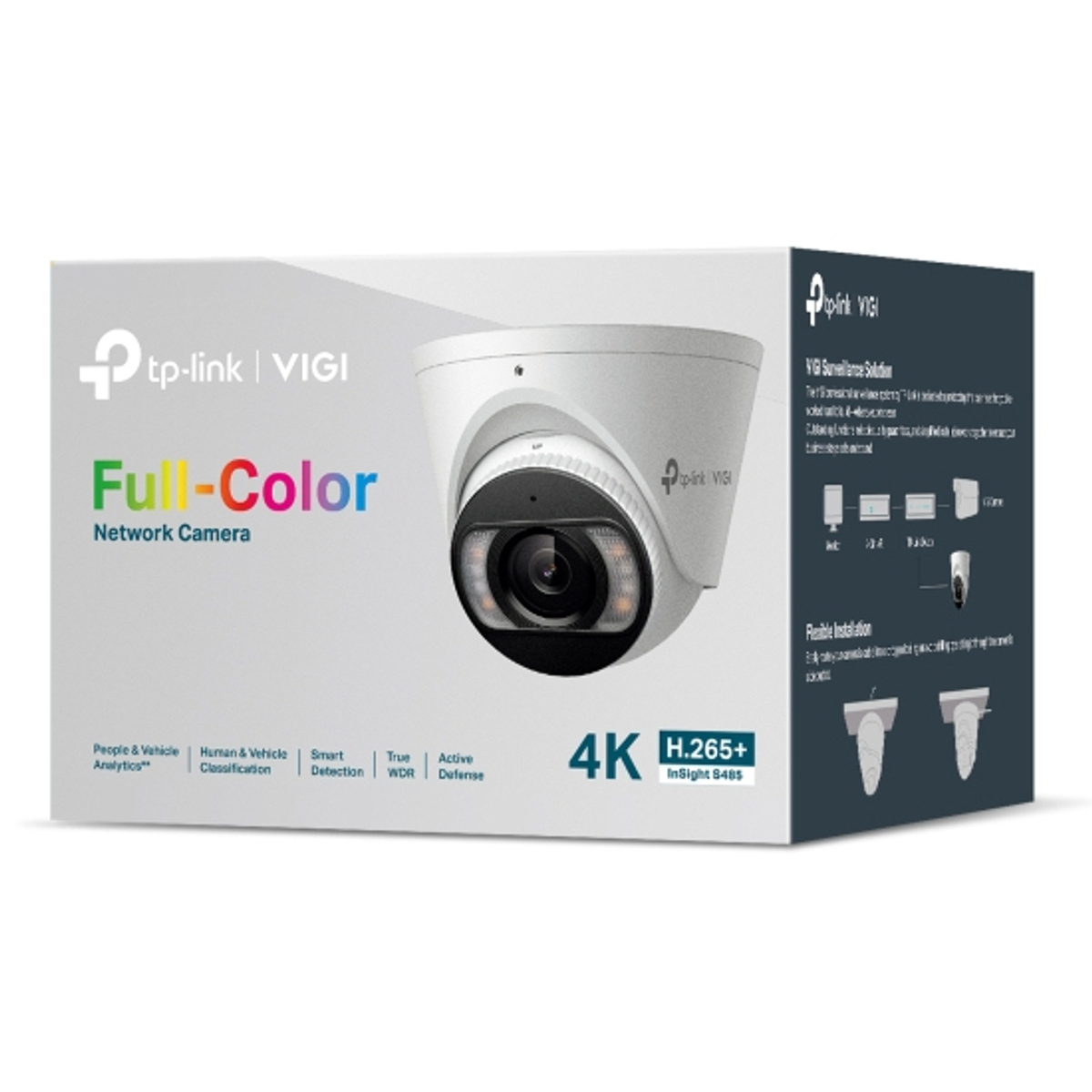 8MP Full-Color Turret Network Camera