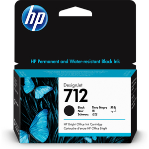 Hewlett Packard, 712 Black Std Cap Ink