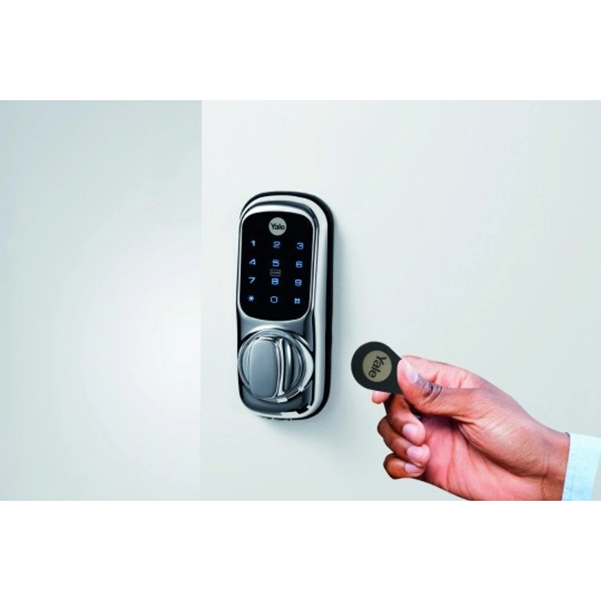 Smart Lock Key Tag Twin Pack White