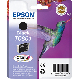 Epson, T0801 Black Ink