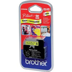 Brother, 9mm Black on Yellow Ribbon