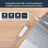 USB-C to 1GB Network Adapter - Silver