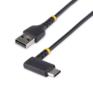 Startech, 1ft USB A To C Charging Cable Angled