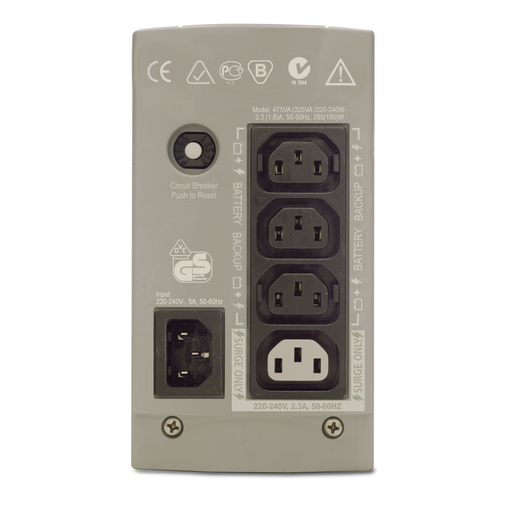 BACK-UPS CS 325VA 230V W/O SW
