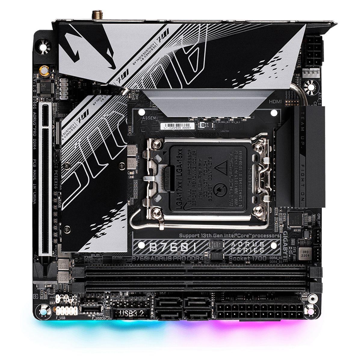 MB INT B760I AORUS PRO DDR4 ITX