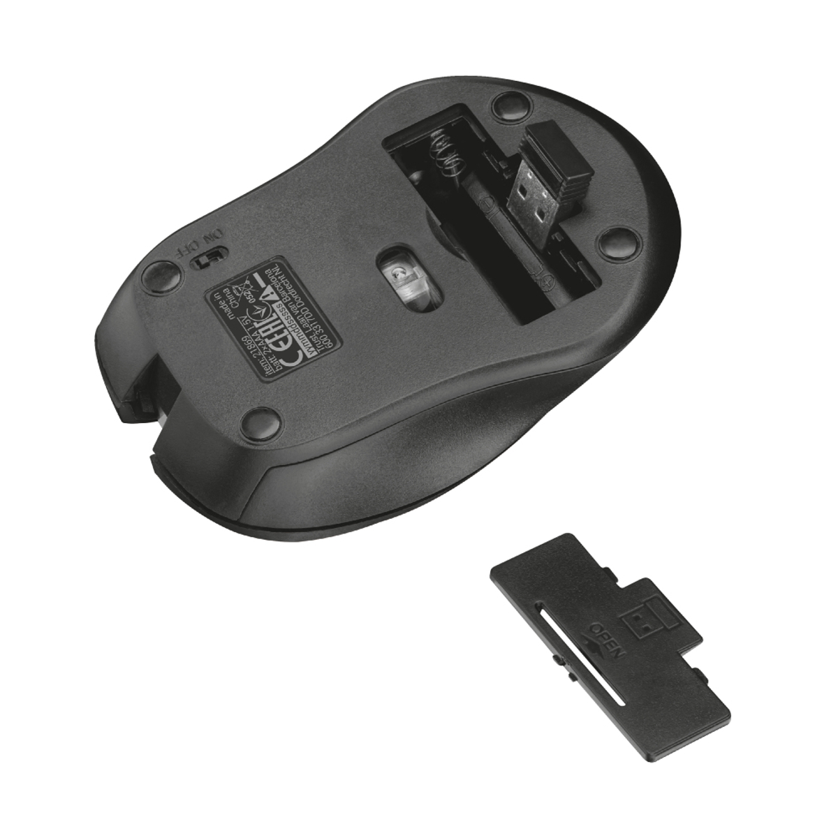 Mydo Silent Wireless Mouse Blk