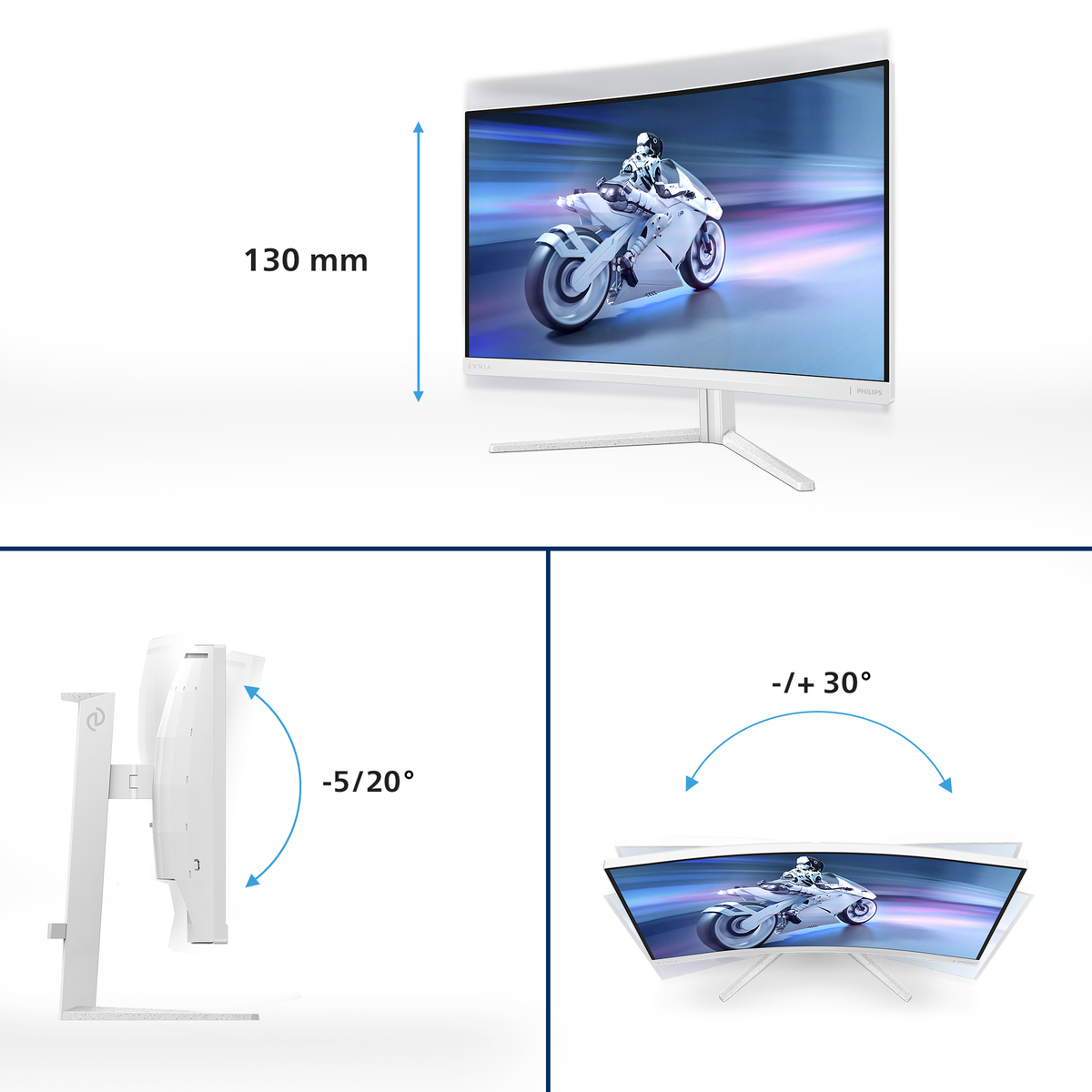 EVNIA 5000 Ambiglow Curved QHD 2K 180Hz