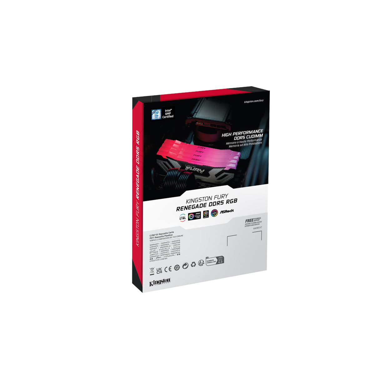 24GB 8800MTs D5 CL42 CUDIMM FURYRenegade