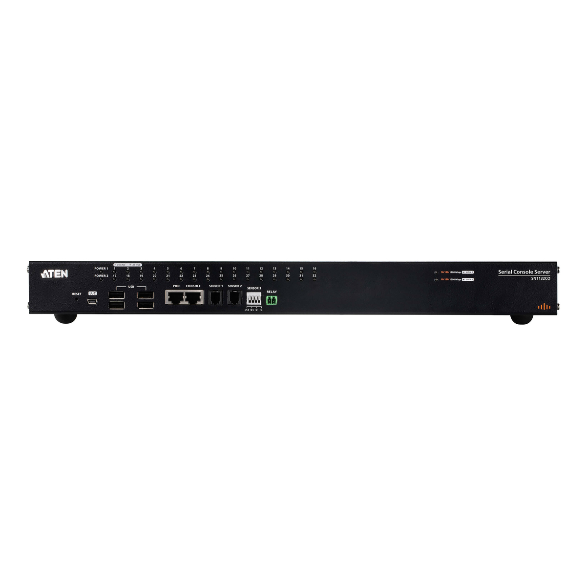 32-Port Serial Console Dual PW/SFP