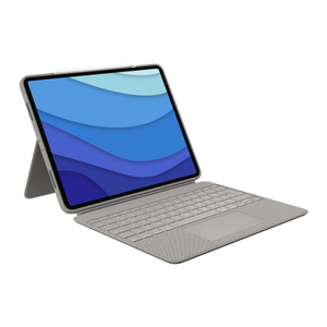 Logitech, Combo Touch For iPad Pro 12.9inch - SAND