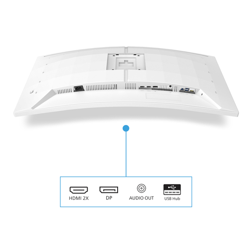 Evnia Curved Fast VAr WQHD gaming mon