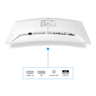 Evnia Curved Fast VAr WQHD gaming mon