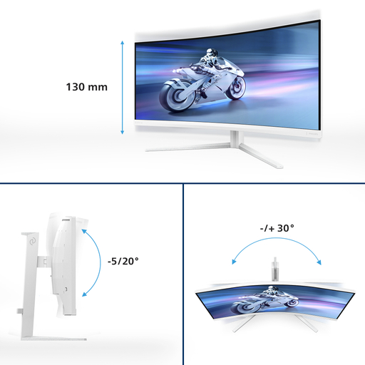 Evnia Curved Fast VAr WQHD gaming mon