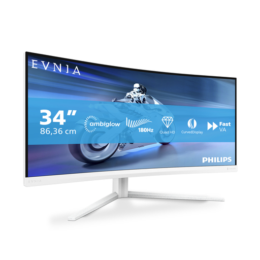 Evnia Curved Fast VAr WQHD gaming mon