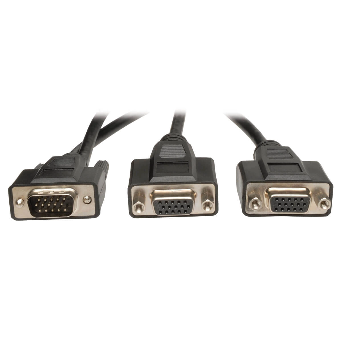 VGA/XGA Monitor Y Splitter HD15 M/2XF