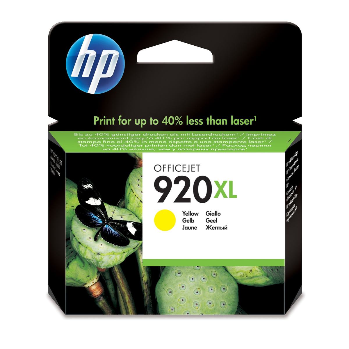 Hp 920Xl Yellow Ink Cartridge Cd974Ae