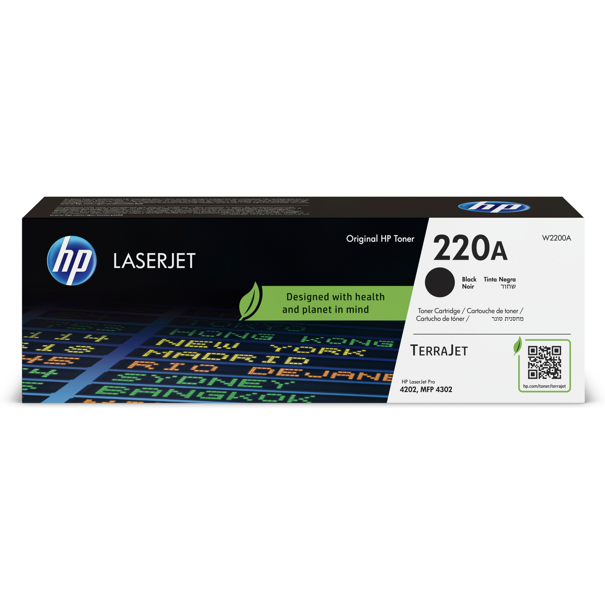 Black Toner 2K Pages W2200A