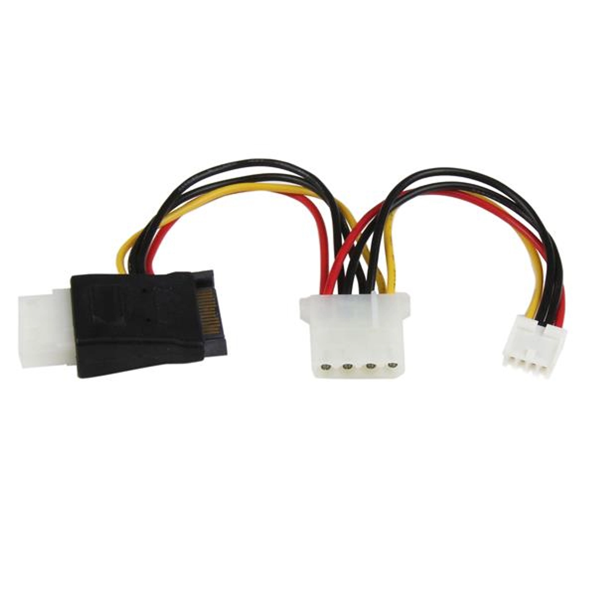 LP4-SATA Power Cable Adpt w/Floppy Power