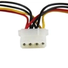 LP4-SATA Power Cable Adpt w/Floppy Power