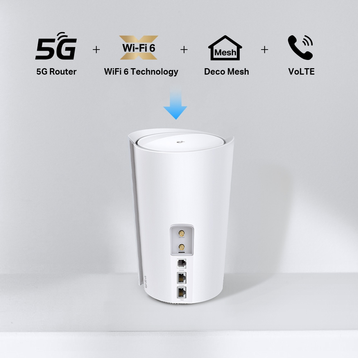 5G Whole Home Mesh Wi-Fi 6 Gateway