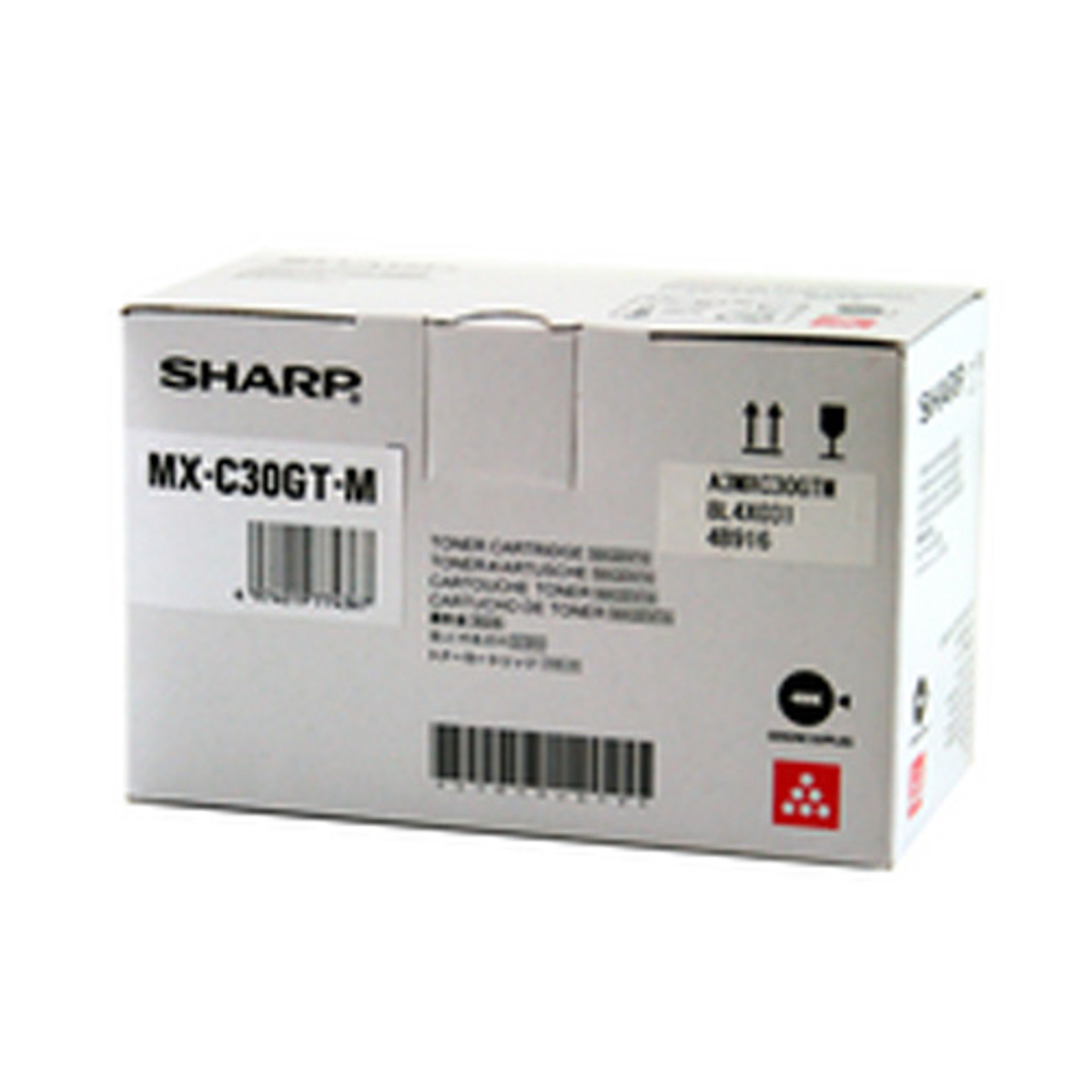 Sharp Magenta Toner Cartridge 6k Pages