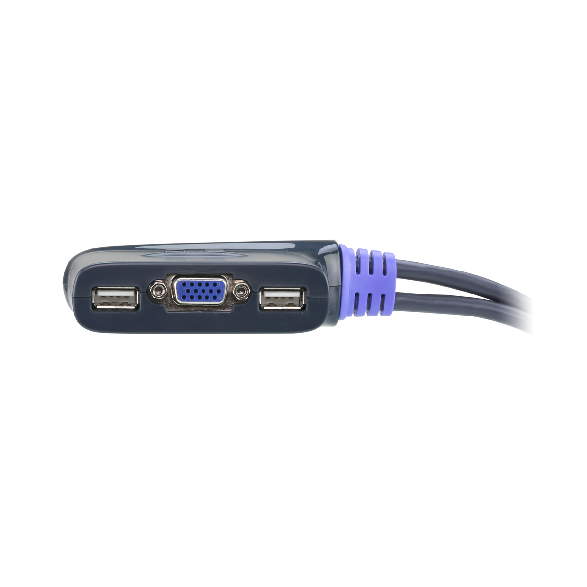 2xUSB KVM Switch Cbl Integrated +Speaker