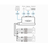 2xUSB KVM Switch Cbl Integrated +Speaker