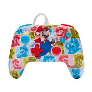 Power A, Enhanced Wired Cont NSW Mario Hero Reel