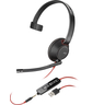 Poly Blackwire 5210 Monaural USB-A Heads