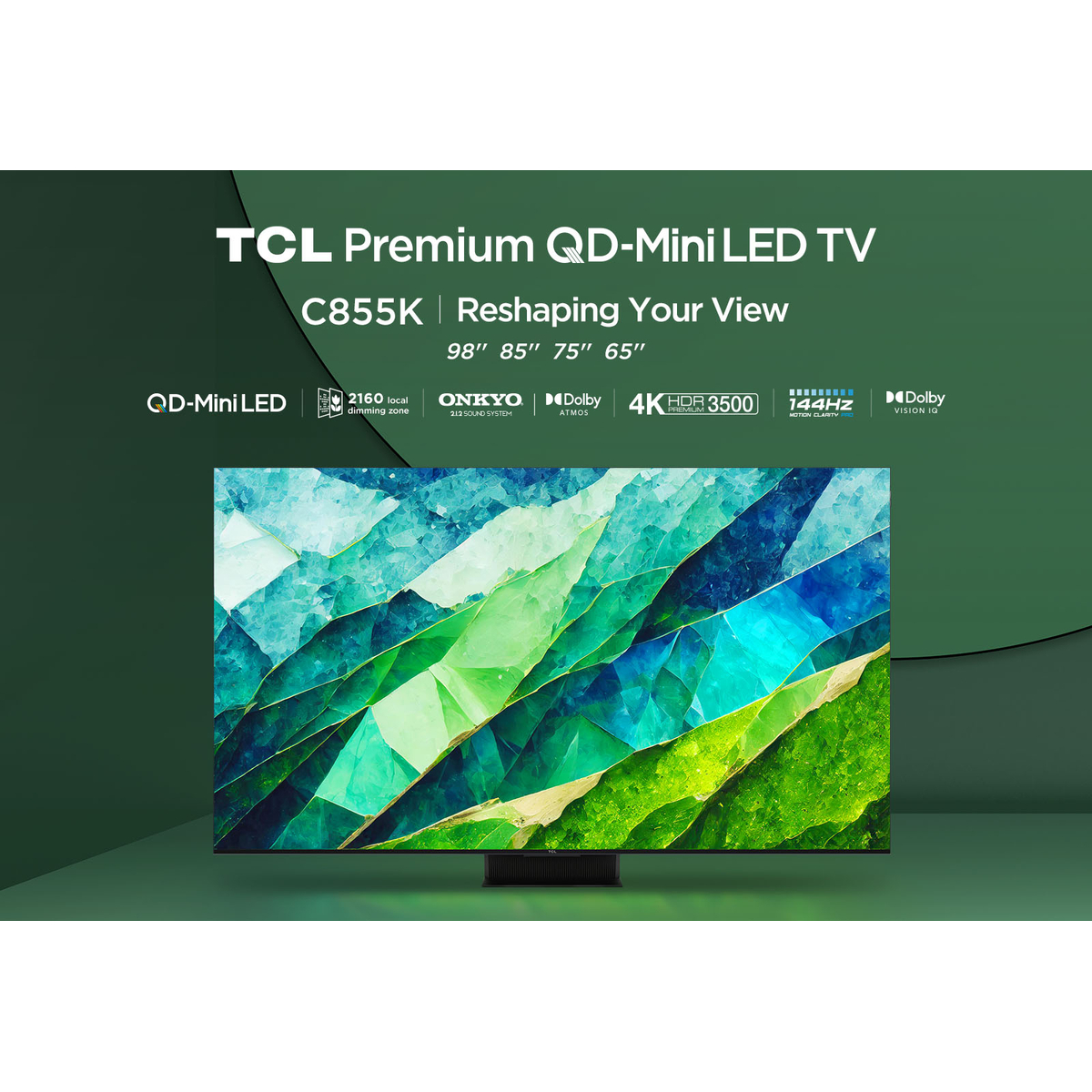 C855K 4K 144HZ QD-Mini LED TV