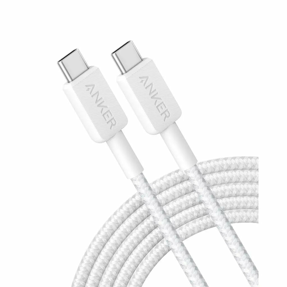 322 USB-C-USB-C Cable 6ft B2B White