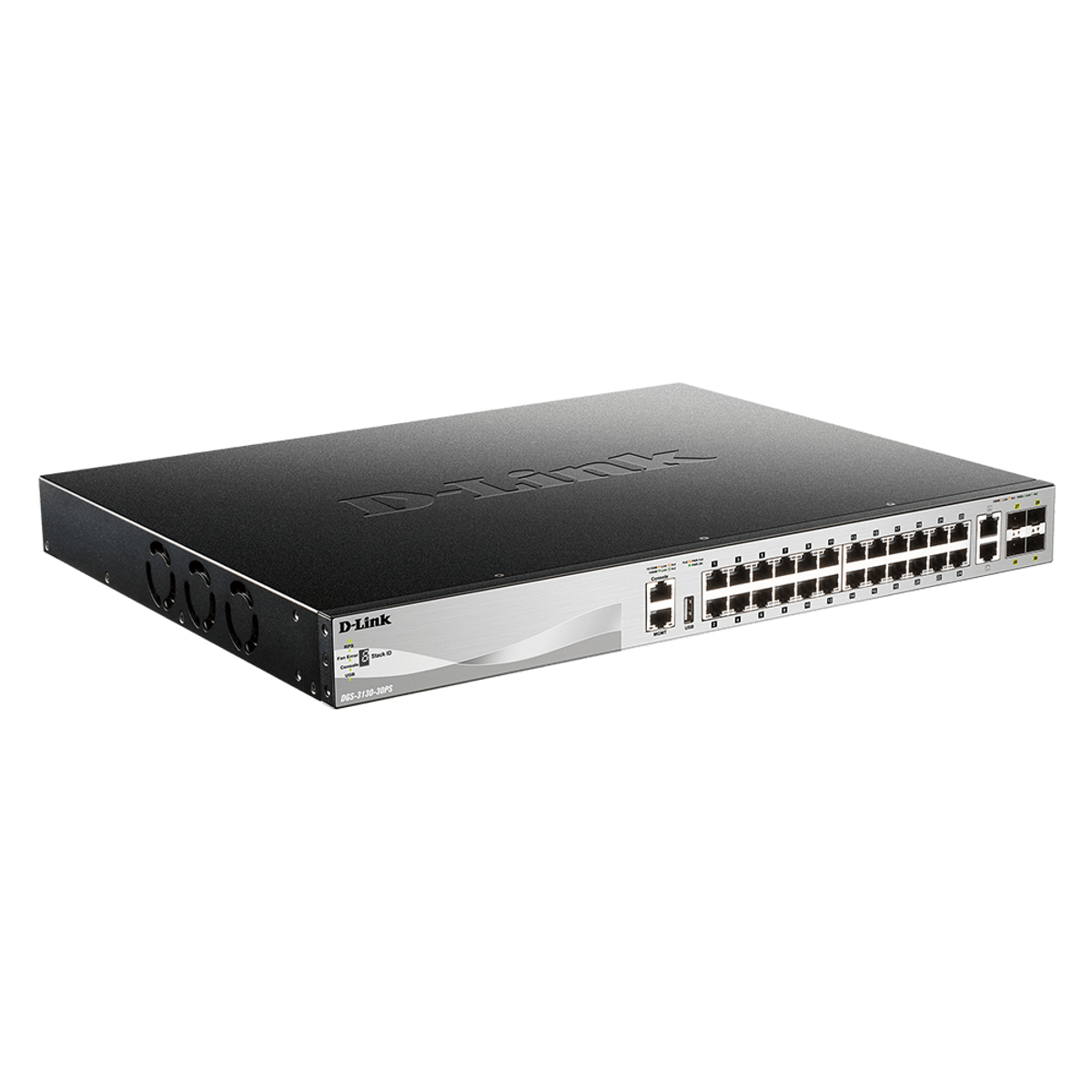 24 x Gb PoE ports L3  Gigabit Switch