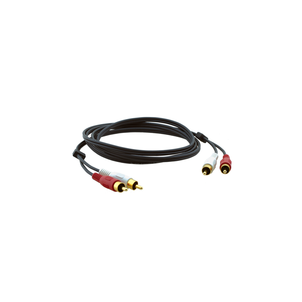 2 RCA (M) to 2 RCA (M) Molded Audio Cabl
