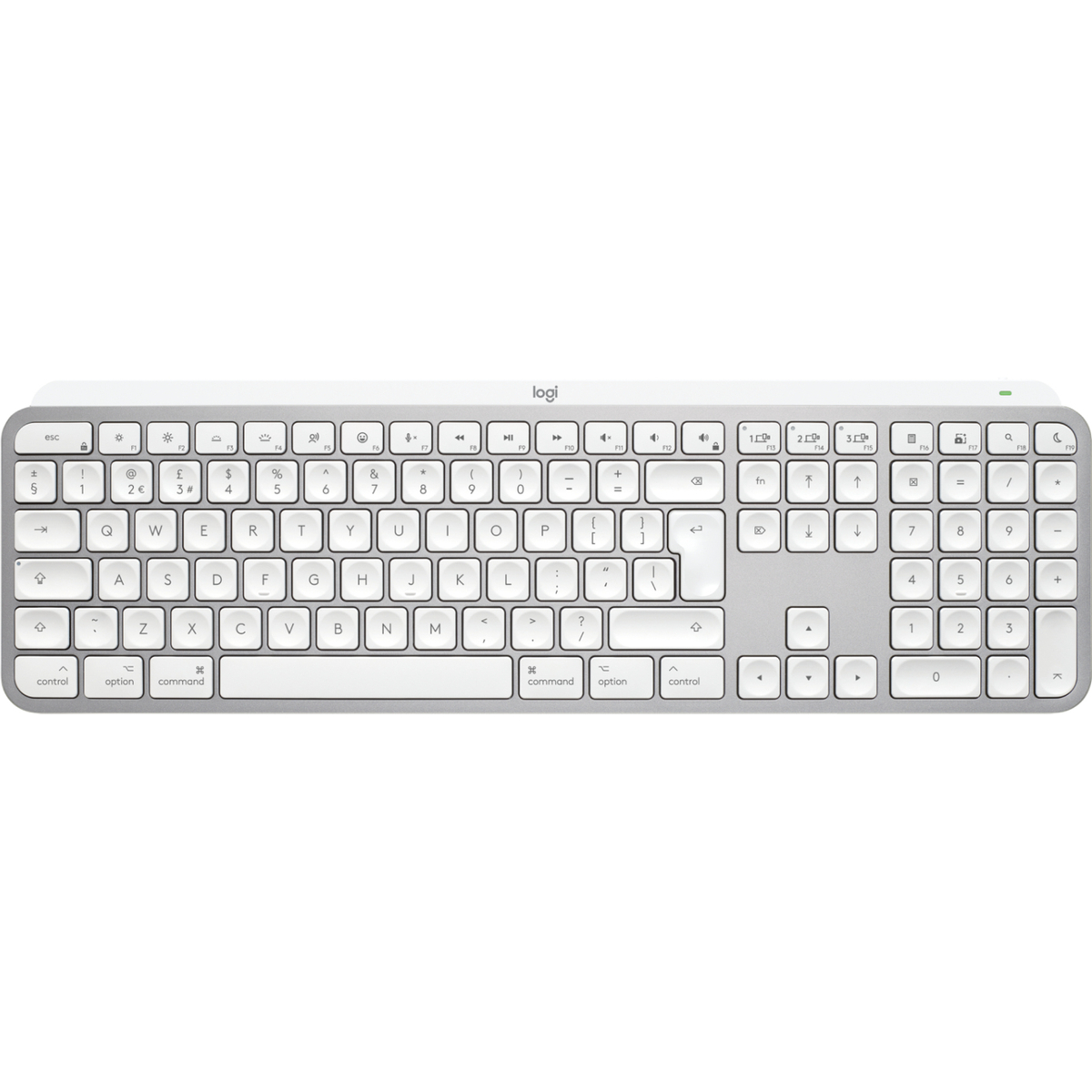 MX Keys S for Mac - PALE GREY - UK