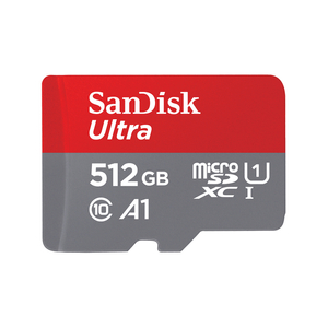 Sandisk, FC 512GB Ultra CL10 UHS-I microSDXC + Ad