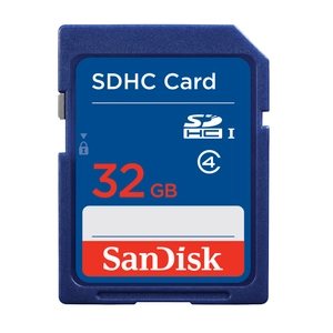 Sandisk, Flash Card 32GB Class 4 SD