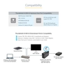 Thunderbolt 4 Dock 96W 2x4K 60Hz/1x8K